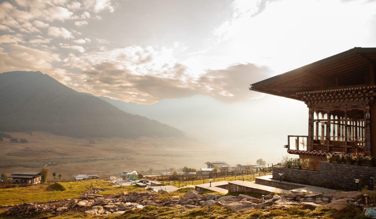 Gangtey Tent Resort with Phobjikha Valley view