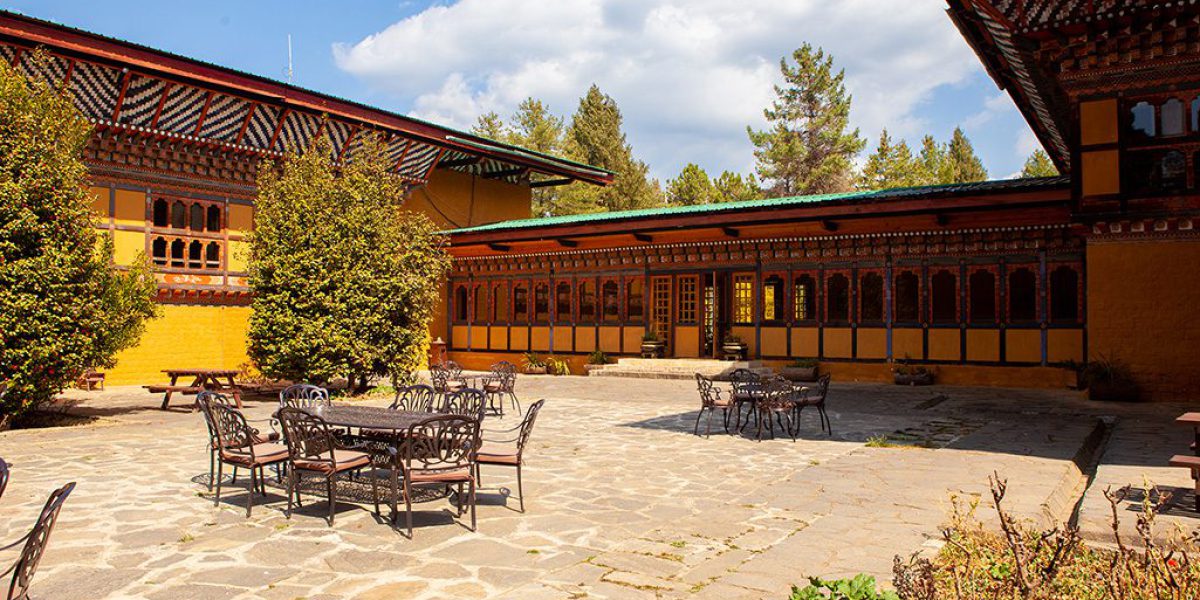 Hotel Olathang view